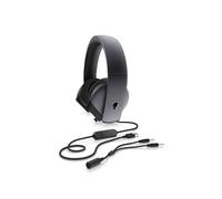 Dell Alienware AW510H 7.1 Wired Gaming Headset Headphones Active Noise Cancelling Dark Side of the Moon 545-BBCF