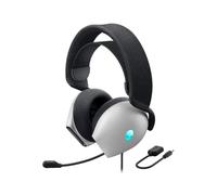 Dell Alienware AW520H Wired USB/3.5mm Gaming Headset/Headphones - Lunar Light