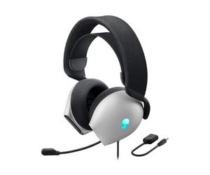 Dell Alienware AW520H Wired USB/3.5mm Gaming Headset/Headphones - Lunar Light