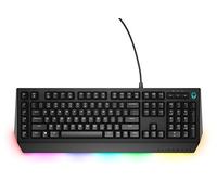 Dell Alienware AW568 Advanced Gaming Keyboard, Customisable AlienFX Lighting, 3 Adjustable Leg Angles and Dedicated Media Buttons