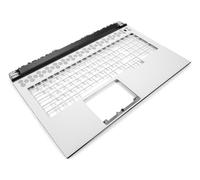 Dell Alienware m17 R2 Palmrest for UK/EU-Style Keyboards (Lunar Light) - 0XTXMK