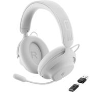 Alienware Pro Wireless Gaming Headset - 50mm Graphene Drivers, ANC, Dual AI Mic, 75-Hour Battery, Tri-Mode Connectivity - Lunar Light
