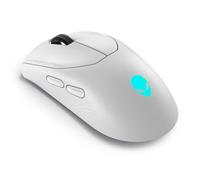 Dell Alienware Tri-Mode AW720M Wireless Gaming Mouse, Optical Sensor, 8 Configurable Buttons, Fast-Charging, White