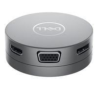 Dell DA310 USB-C Mobile Adapter, 7-in-1 , Type C Laptop Compatible - Dock and Adapter - Gray