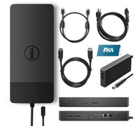Dell Docking Station WD22TB4 180W, Performance Dock WD22TB4 with 180W Power Adapter + 1300W Power Delivery + ZoomSpeed HDMI Cable + ZoomSpeed DisplayPort Cables