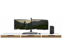 Dell Dual Monitor PC Setup Optiplex 3050 SFF PC - Intel i5 7th Gen (4 Cores Upto 3.80GHz), 16GB DDR4 RAM, 256GB NVMe SSD, Windows 11 Pro, 2x 20 HD 1050p Monitors (Renewed)