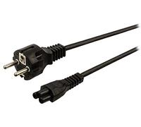 Dell EUCORD_CLOF - Power Cord, 3 Pin, EURO - Mickey Mouse Cable - Warranty: 6M
