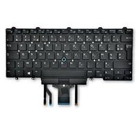 Dell French Azerty Backlit Laptop Keyboard for: Latitude 5490 Latitude 5491 Latitude 5495 Latitude 7480 Latitude 7490: C5YKV