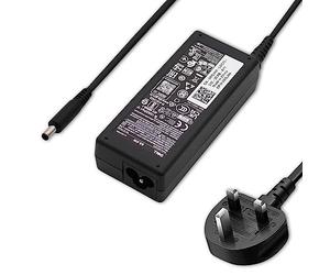 Dell Genuine 19.5V 3.34A 65W Adapter Inspiron 13-7386 05NW44 Laptop Charger Power Supply Unit with 4.5mmx 3.0mm Pin Size PSU Adaptor + Power Cord - Quick UK Dispatch
