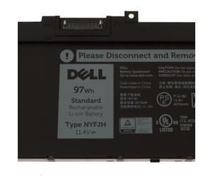 Dell Genuine 97Wh 6-Cell 11.4V Original Battery for Dell Precision 7530, 7540, 7730, 7740