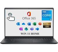 DELL Inspiron 15 3000 3520 Business Laptop Computer 15.6'' FHD Touchscreen,11th Gen Intel 4 Cores i5-1155G7, with Microsoft Office 365,32G,1TB, Numeric Keypad, Wi-Fi, Webcam, HDMI, Black
