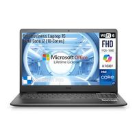Dell Inspiron 15 3000 Laptop Computer, 15.6 Inch FHD Business Laptop Notebook PC, Intel 10-Core i7 Laptop Windows 11 Pro, 64GB RAM 2TB SSD+512GB PSSD,Office Lifetime,Copilot AI,10-Key Number Pad,WiFi6