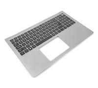 Dell Inspiron 15-3510/3520/3530-Series USB-C Palmrest UK ENGLISH Keyboard - 0G8XT0 (7FVR0) Silver