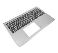 Dell Inspiron 15-3510/3520/3530-Series USB-C Palmrest & UK ENGLISH Keyboard - 0HRHC5 (NWN9D) Silver