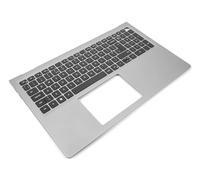 Dell Inspiron 15-3510/3520/3530-Series USB-C Palmrest UK ENGLISH Keyboard - 0YH53N (F3MTM) Silver