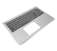 Dell Inspiron 15-3510/3520/3530-Series USB-C Palmrest & UK ENGLISH Keyboard with WiFi Cables - 0YH53N (WPMTT) Silver