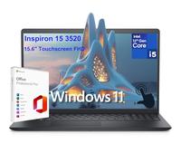 Dell Inspiron 15 3520 3000 15.6" Touchscreen FHD Laptop Computer, 12th Gen Intel 10-Core i5-1235U (Beat i7-1195G7), 16GB DDR4 RAM, 512GB PCIe SSD, WiFi, Windows 11 S, Microsoft Office Annual License