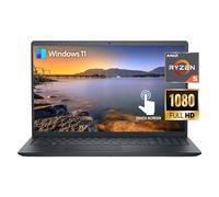 Dell Inspiron 15 3535 15.6" Touchscreen FHD Business Laptop, AMD Ryzen 5 7530U Processor (Beats i7-1165G7) 16GB RAM 512GB PCIe SSD USB-C, WI-FI, Bluetooth, HDMI, Win11 Carbon Black