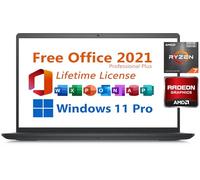 Dell Inspiron 15 Business Laptop, Free Microsoft Office 2021 Lifetime License, 15.6 FHD Display, AMD Ryzen7 5825U, 32GB RAM, 1TB PCIe SSD, USB-C, Windows 11 Pro