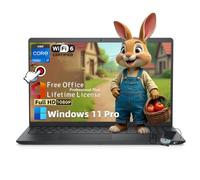 Dell Inspiron 15 Flagship Laptop - 15.6" FHD Touchscreen, Intel 10-Core i7-1355U, 64GB RAM, 4TB SSD, Intel Iris Xe GPU, Webcam, Wi-Fi 6, Windows 11 Pro, with Office Lifetime License & Accessory