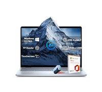Dell Inspiron 16" FHD + Touchscreen Business Laptop, AMD Ryzen 7 8840U | AMD Radeon Graphics, 64GB DDR5 | 2TB SSD, Copilot AI, Backlit KB, FP Reader, Webcam, Win 11 Pro + MS Office, w/Accessories