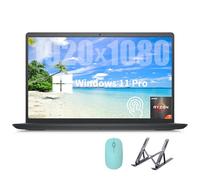 Dell Inspiron 3535 Laptop, AMD Ryzen 7 7730U Processor, 15.6" Touchscreen Display, 64GB RAM, 1TB SSD, Long Battery Life, Webcam, Wi-Fi, Bluetooth, Windows 11 Pro, Alpacatec Accessories