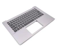 Dell Inspiron 5490/5498 Ice Lilac Palmrest & UK ENGLISH Keyboard - 0TVJY7 + 0HGWHW (YYDF8)