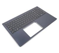 Dell Inspiron 5501/5502/5505 Blue Palmrest & UK ENGLISH Keyboard - 0P93G9 + 0KX6MW (FFV0M)