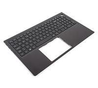 Dell Inspiron 5510/5515/5518 USB-C Dark Palmrest & UK ENGLISH Backlit Keyboard - 089XWN + 07DXTR (THV2H)