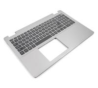 Dell Inspiron 5584 Silver Palmrest & UK ENGLISH Keyboard - 0DFX5J + 0KX6MW (4HJ44)