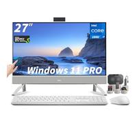 Dell Inspiron 7730 All-in-One Desktop Computer, 27" FHD Touch Screen, Intel Core 7-150U(Up to 5.4 GHz), GeForce MX570A, WiFi 6E, Wireless KB & Mouse, Windows 11 Pro, Accessories(32 GB RAM, 1 TB SSD)