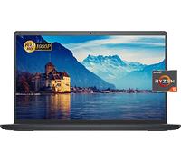 Dell Inspiron Laptop, 15.6" HD Display, AMD Ryzen 5 3450U Processor, 16GB RAM, 1TB SSD, Webcam, HDMI, SD Card Reader, Wi-Fi, Windows 11 Home, Carbon Black