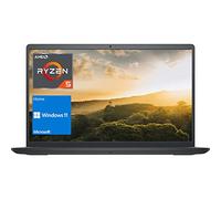 DELL Inspiron Laptop, 15.6" HD Display, AMD Ryzen 5 3450U Processor, 32GB RAM, 1TB SSD, Webcam, HDMI, SD Card Reader, Wi-Fi, Windows 11 Home, Carbon Black