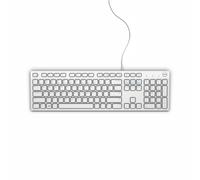 DELL KB216 keyboard Universal USB QWERTY US International White