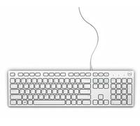 Dell KB216 USB QWERTY Keyboard US International White - Keyboard (Standard, Wired, USB, QWERTY, White)