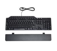 Dell KB522 Business Keyboard Multimedia 104 Keys Full Sized Keyboard with USB Hub & Palmrest - Brazilian Layout Compatible MPNs NV3WH, 0FRXW, 1RW52, X20M8, 7VHY1, 75RW8