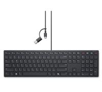 Dell | KB525C | Keyboard | Wired | Russian | Black