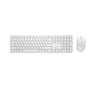 DELL KM5221W-WH keyboard Mouse included Office RF Wireless QWERTY US International White