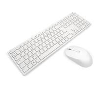 Dell KM5221W White NORDIC Pro Wireless Keyboard & Mouse Combo Bundle
