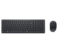 Dell KM555 Wireless RF Wireless + Bluetooth Plunger Key Switch QWERTY Black Mouse Included