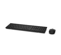Dell KM636 - Keyboard and Mouse Set - Wireless - QWERTY - UK - Black - for Latitude 33XX 2-in-1, Precision Mobile Workstation 5750, 77XX, Vostro 35XX, 36XX