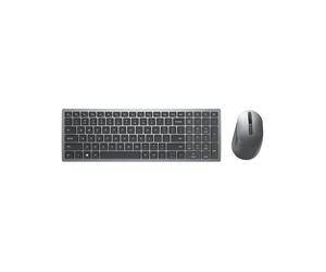 Dell KM7120W Multi-Device Wireless Keyboard and Mouse (Azerty) French | 2.4 GHz, 36 months battery life, 1600 DPI sensor, compatible with Windows, Chrome, Android and Mac