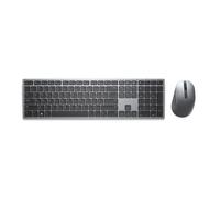 DELL KM7321W keyboard RF Wireless + Bluetooth QWERTY UK English Grey, Titanium
