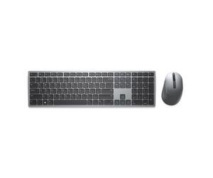 Dell KM7321WGY-NOR Wireless Keyboard & Mouse, Nordic QWERTY, Grey