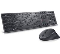 DELL KM900 keyboard Mouse included Office RF Wireless + Bluetooth QWERTY US International Graphite