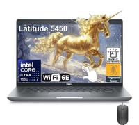 Dell Latitude 14 5450 14" Touchscreen FHD Business Laptop Computer, Intel Ultra 7 155U (Beat i7-1355U), 64GB DDR5 RAM, 1TB PCIe SSD, WiFi 6E, Backlit Keyboard, Fingerprint Reader, Windows 11 Pro