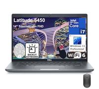 Dell Latitude 5450 14" Touchscreen FHD Business Laptop Computer, Intel 10-Core i7-1355U, 16GB DDR5 RAM, 512GB PCIe SSD, WiFi 6, Bluetooth, Windows 11 Pro