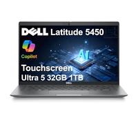 Dell Latitude 5450 5000 Business AI PC Laptop (14" FHD Touchscreen, Intel 12-Core Ultra 5 135U (> i7-1355U), 32GB DDR5 RAM, 1TB SSD), Backlit, IR Webcam, 2x Thunderbolt 4, Ethernet, HDMI, Win 11 Pro