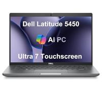 Dell Latitude 5450 Business Laptop (14" FHD Touchscreen, Intel 12-Core Ultra 7 155U), IR Webcam, Backlit, Thunderbolt 4, IST Computer Customized 16GB/32GB/64GB DDR5 RAM, 512GB/1TB/2TB SSD, Win 11 Pro