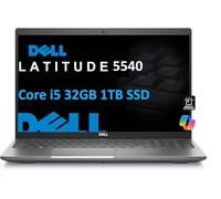 Dell Latitude 5540 5000 Business Laptop (15.6" FHD, Intel 10-Core i5-1345U vPro, 32GB RAM, 1TB SSD) Backlit, 1080p FHD IR Webcam, 2 x Thunderbolt 4, Wi-Fi 6E, Ethernet, Win 11 Pro w/AI Copilot, Gray